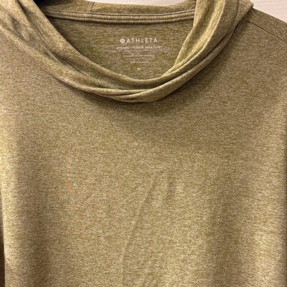 Athleta Uptempo II Hoodie Sweatshirt - Green (Medium) - Picture 4 of 4